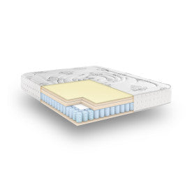 Decker Hybrid Memory Foam and Innerspring 10.5-Inch Mattress, Queen