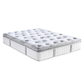 Mercer Pillow Top Cool Gel Memory Foam and Innerspring Hybrid 12-Inch Mattress, Queen