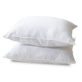 Quiet Sleep Gel Fiber Pillow, Standard (2 Pack)