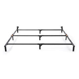 Hercules Compact Heavy-Duty Metal Bed Frame | Adjustable Width Fits Twin, Full, and Queen Mattresses