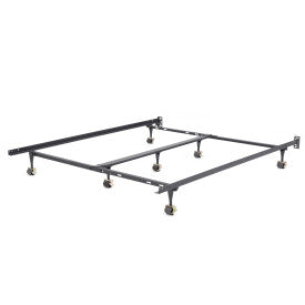 Hercules Universal Heavy-Duty Metal Bed Frame | Adjustable Width Fits Twin, Twin XL, Full, Queen, King, California King