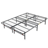 Hercules Heavy-Duty 14-Inch Platform Metal Bed Frame | Mattress Foundation, Queen