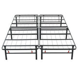 Hercules Heavy-Duty 14-Inch Platform Metal Bed Frame | Mattress Foundation, Queen