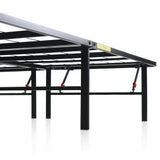 Hercules Heavy-Duty 14-Inch Platform Metal Bed Frame | Mattress Foundation, Queen